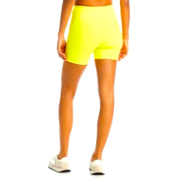 AQUA athletic yellow shorts - Picture 2 of 4